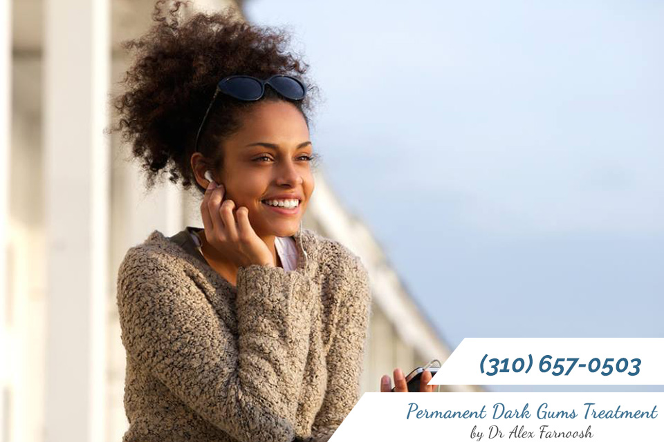 You Want a Permanent Treatment for Dark Gums in Los Angeles